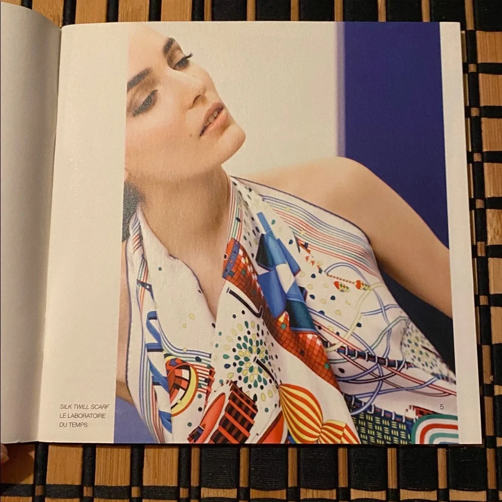 Le Carre Hermes Autumn Winter Scarf  2012 Catalogue - Picture 3 of 6